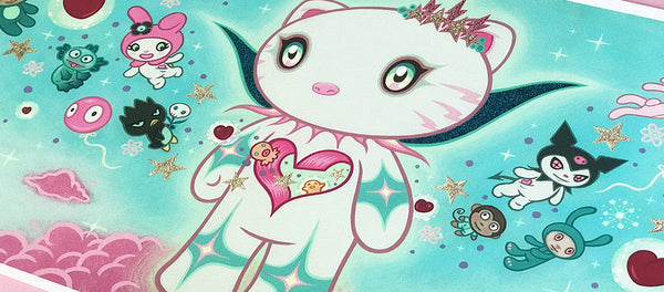 SUPERNOVA HELLO KITTY / FINE ART PRINTS! - The Cotton Candy Machine