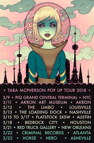 March 9th - 23rd, 2018 / Road Trip Pop Up Tour