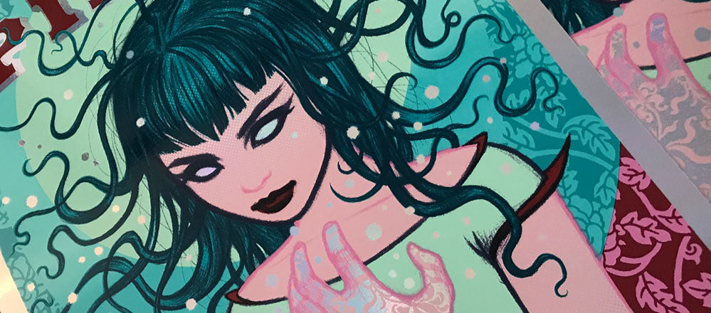 ROCK🤘TOBER RELEASES / HOLOGRAPHIC PIXIES POSTER / THURSDAY OCTOBER 25TH 7PM EST