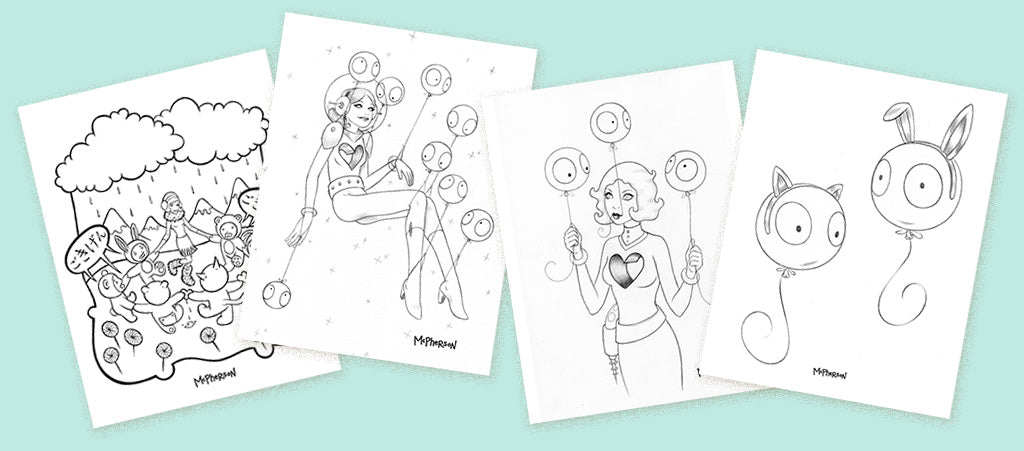 Cotton Candy Machine Coloring Page