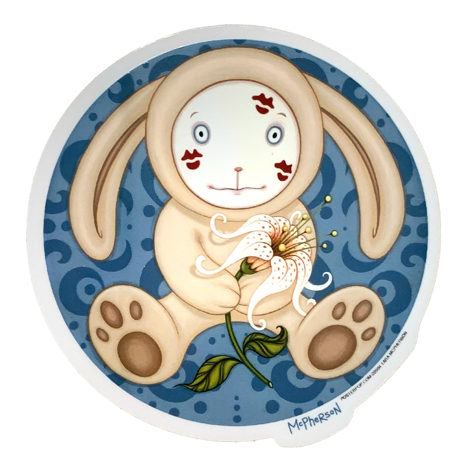 Alien Bunny Sticker