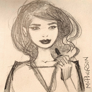 Calm Before The Storm Sketch 2