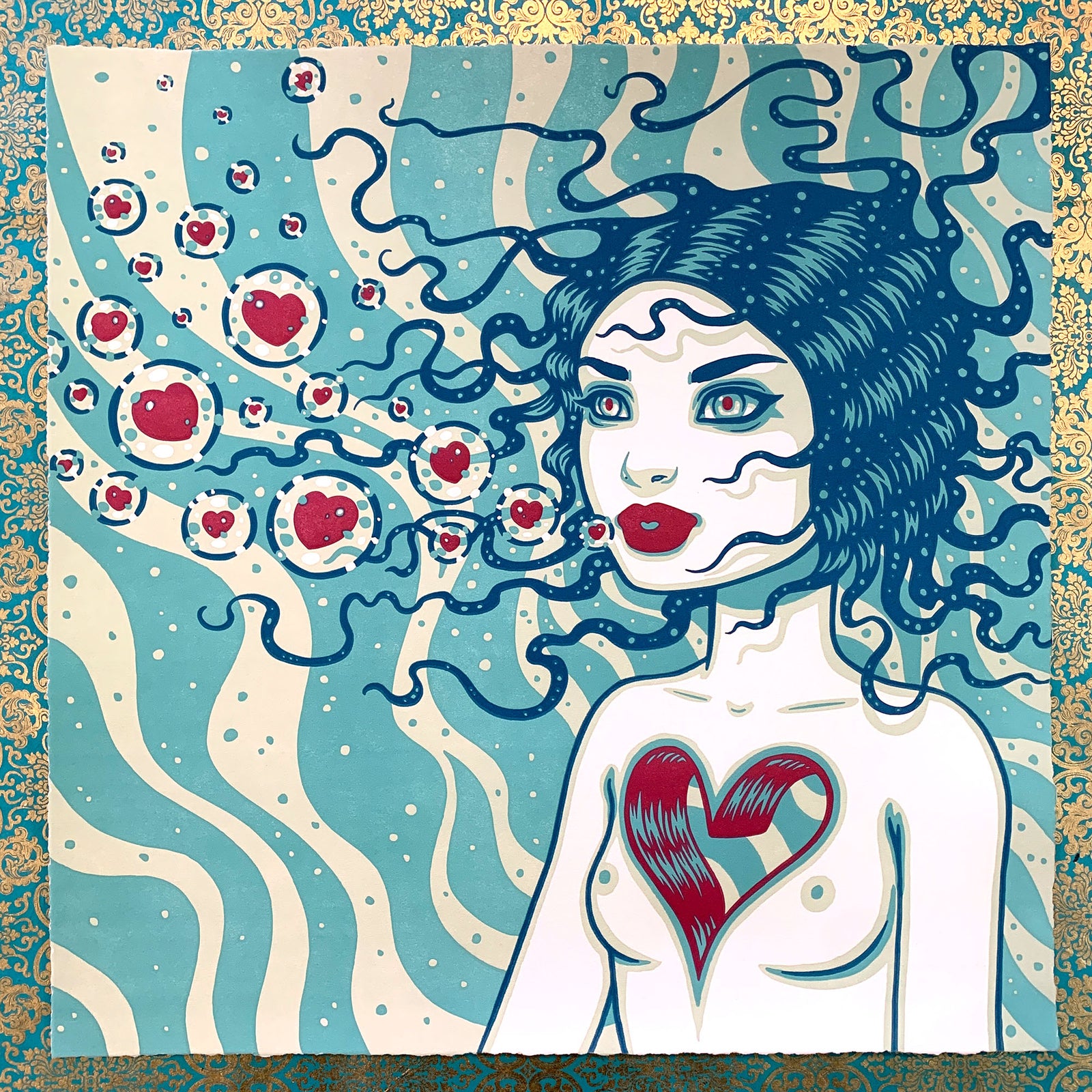 Drift - Letterpress-Künstlerexemplar