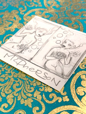 Eyes Of Incantation Sketch