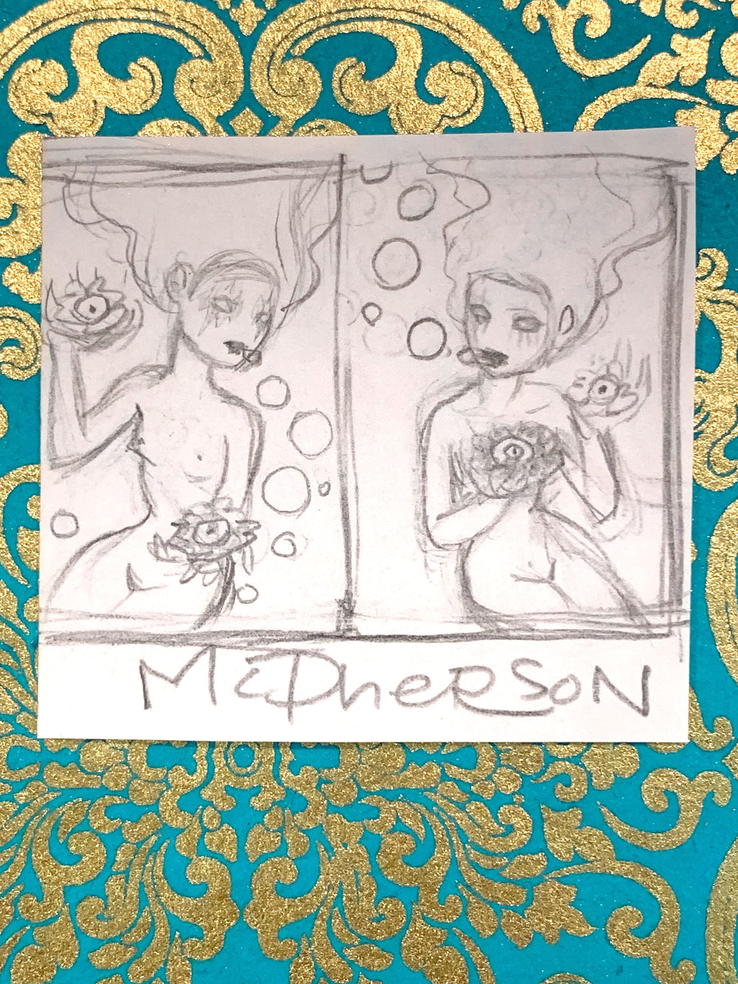 Eyes Of Incantation Sketch