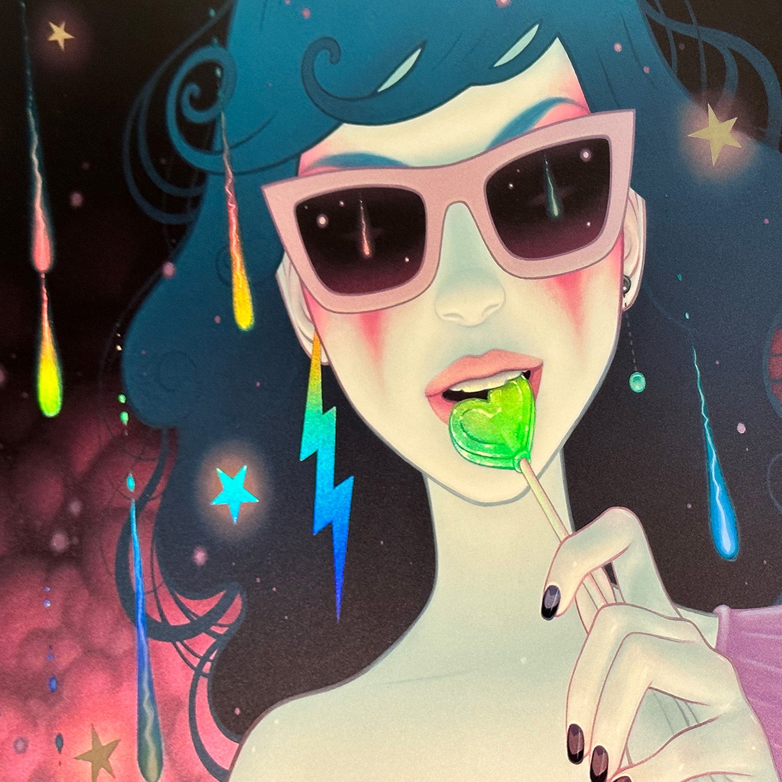 Electric Lola : Rainbow Foil