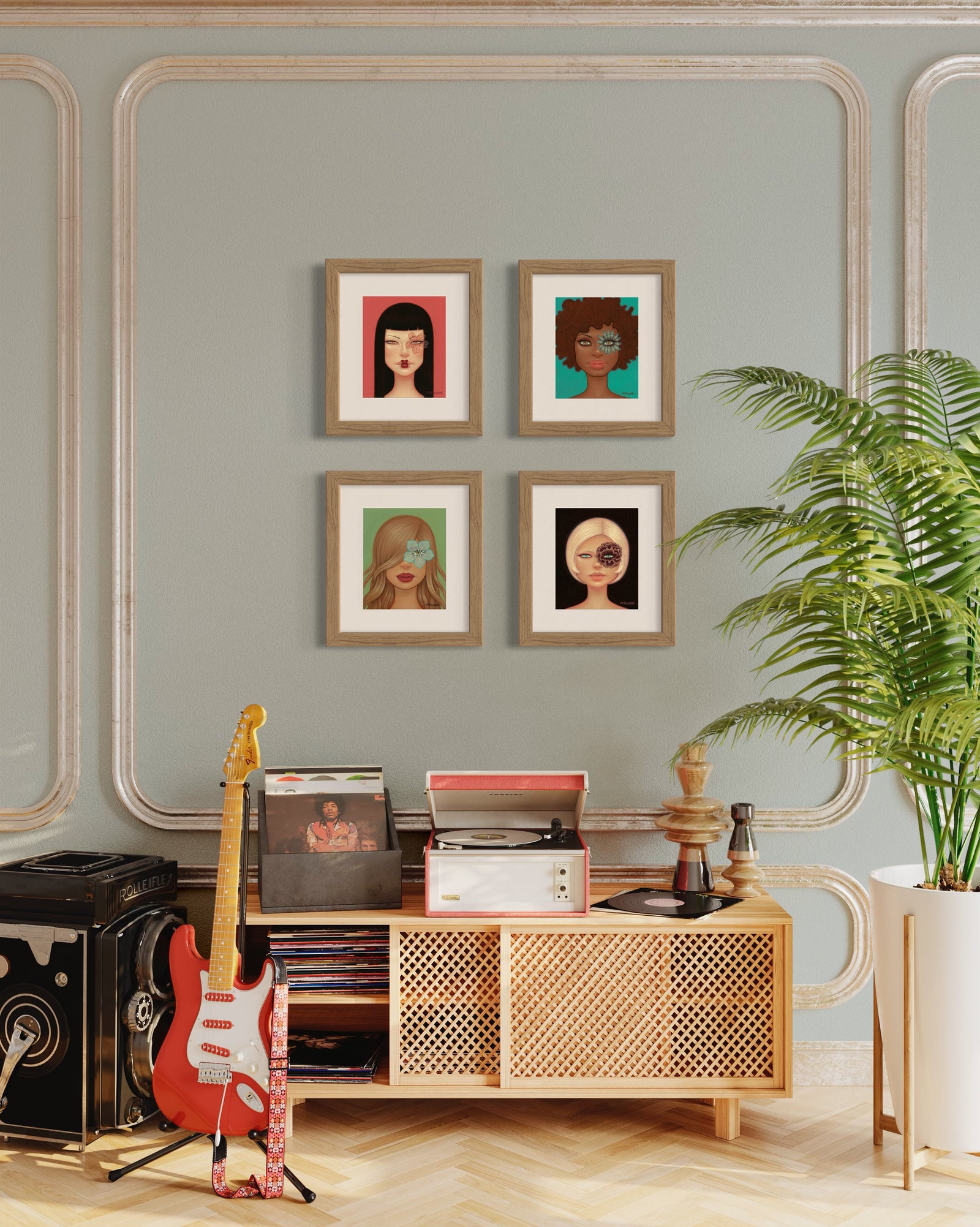 Serie El trance ocular del día