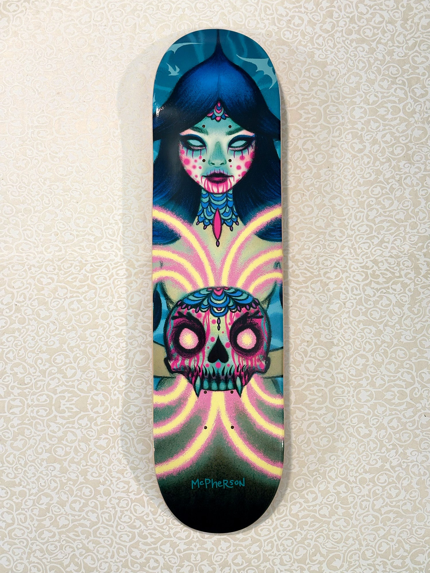 MAGNETIC WITCH SKATEBOARD