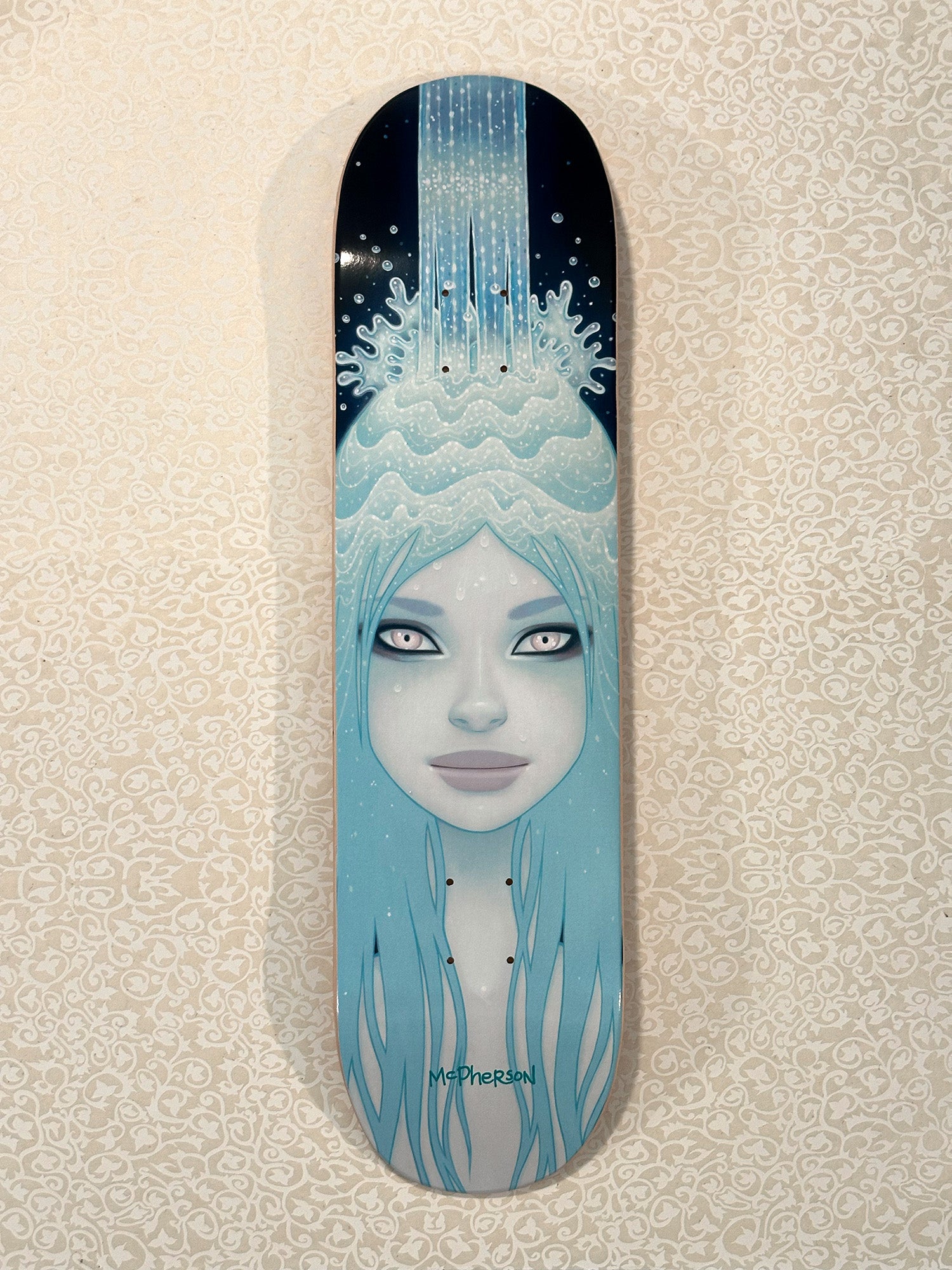 CRYSTAL WATERFALL SKATEBOARD