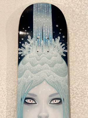 CRYSTAL WATERFALL SKATEBOARD