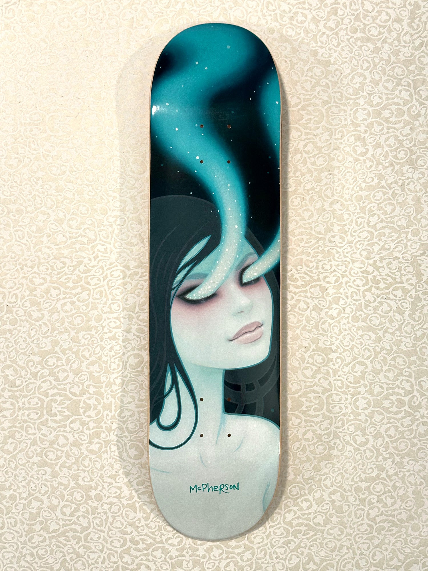 SECRETS OF THE POLAR AURORA SKATEBOARD