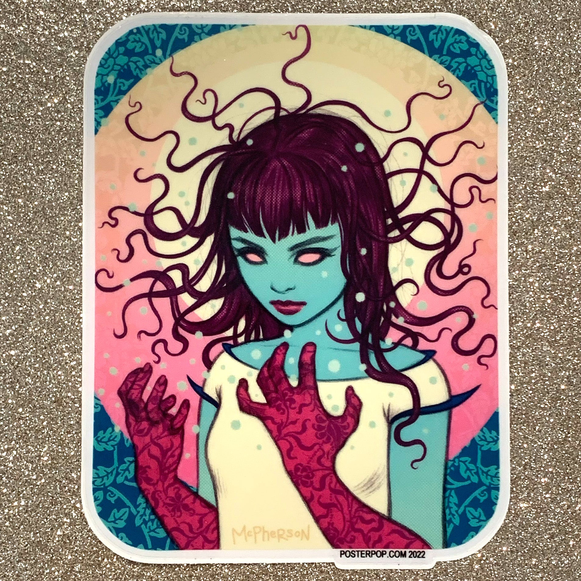 In The Absence Of Gravity Full Sticker