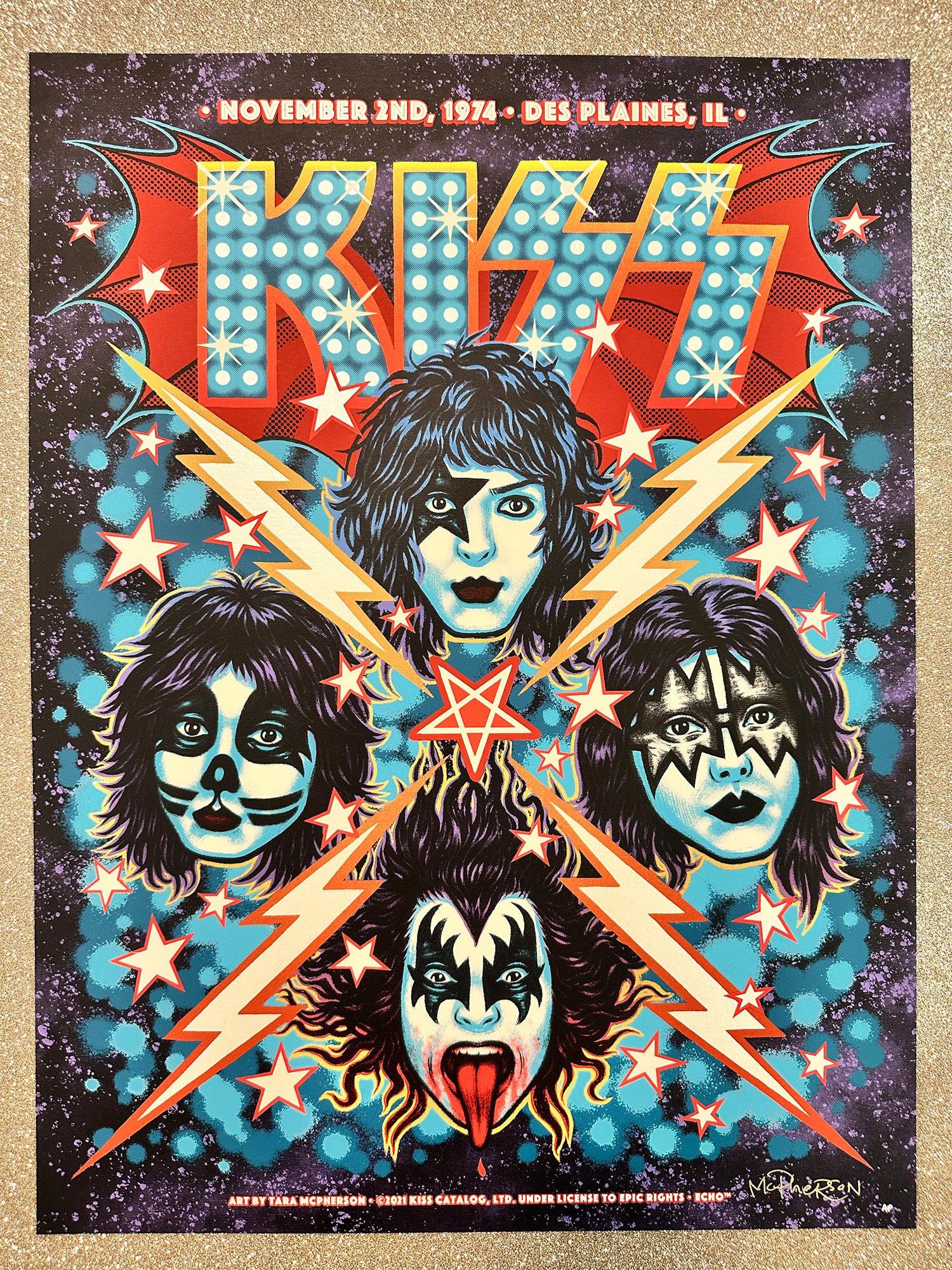 KISS : Metallic Silver AP - The Cotton Candy Machine