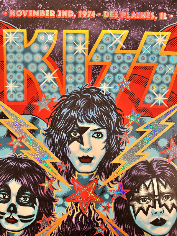 KISS : Sparkle Foil AP - The Cotton Candy Machine