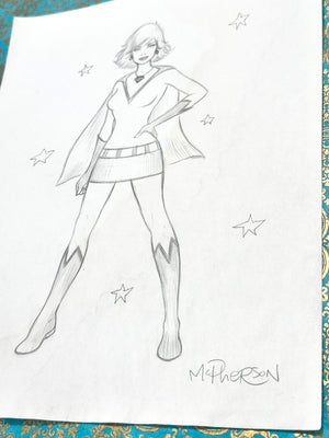 Supergirl Sketch 1