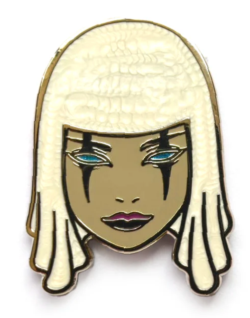 Namaka Enamel Pin - Silver Edition