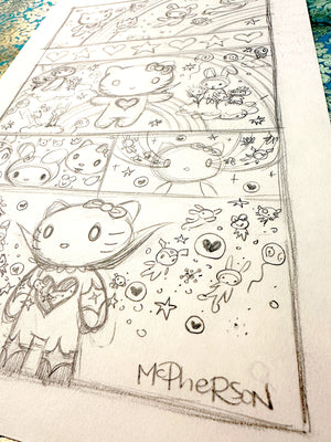 Supernova Hello Kitty Sketch