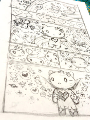 Supernova Hello Kitty Sketch