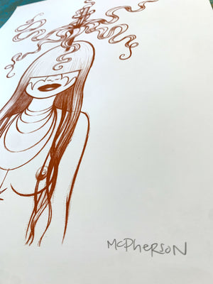 Sword Swallower - Screen Print