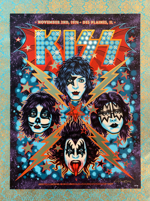 KISS : GOLD FOIL