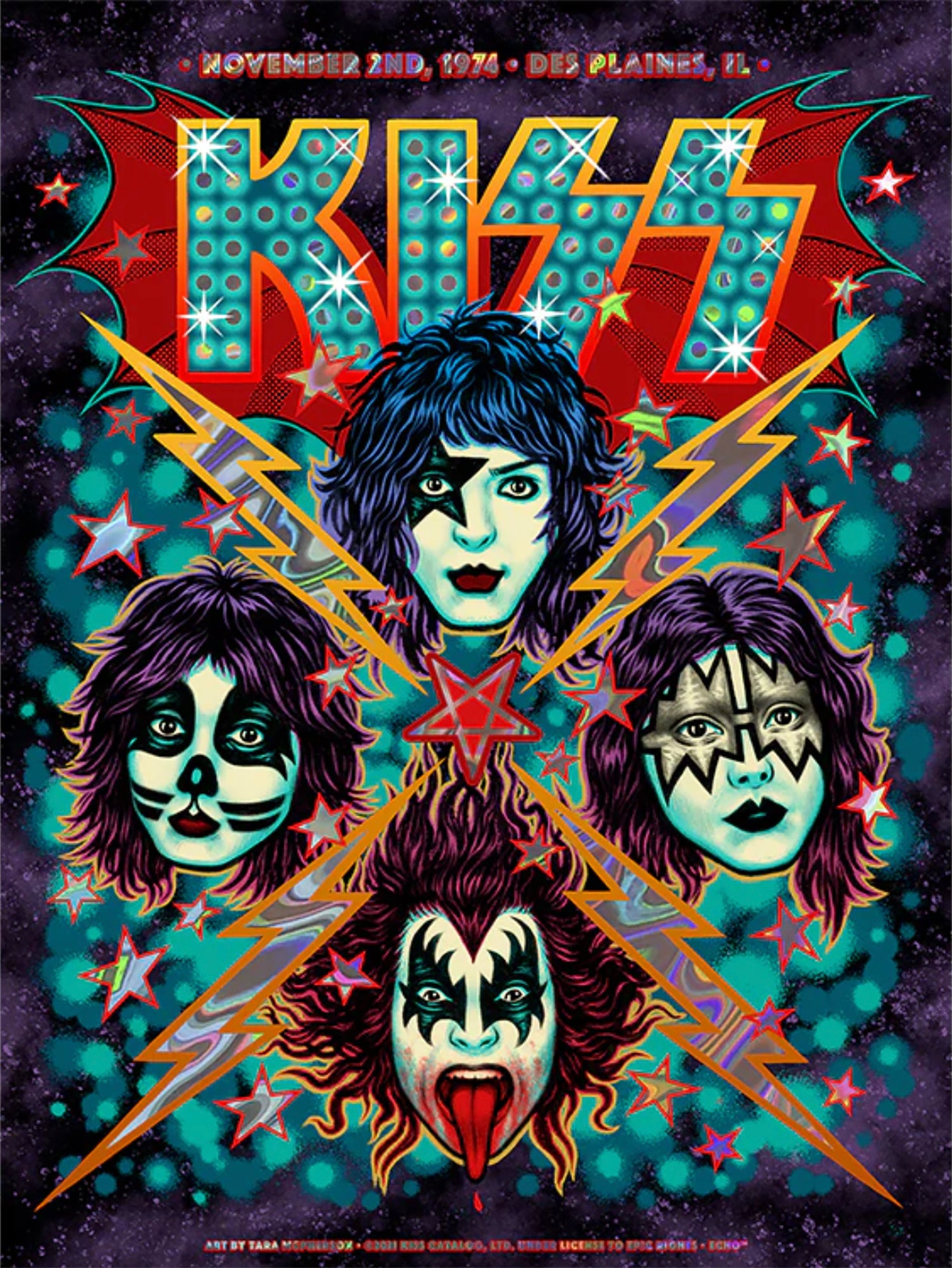 KISS : LAVA FOIL