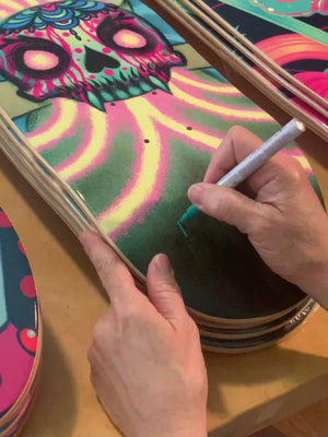 MAGNETIC WITCH SKATEBOARD