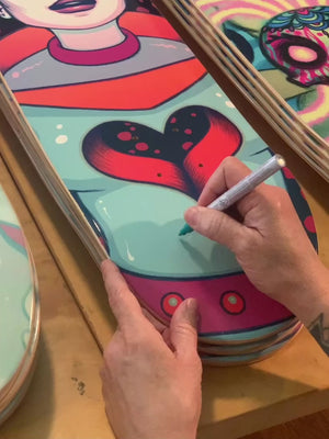 INTERSTELLAR JELLY SKATEBOARD