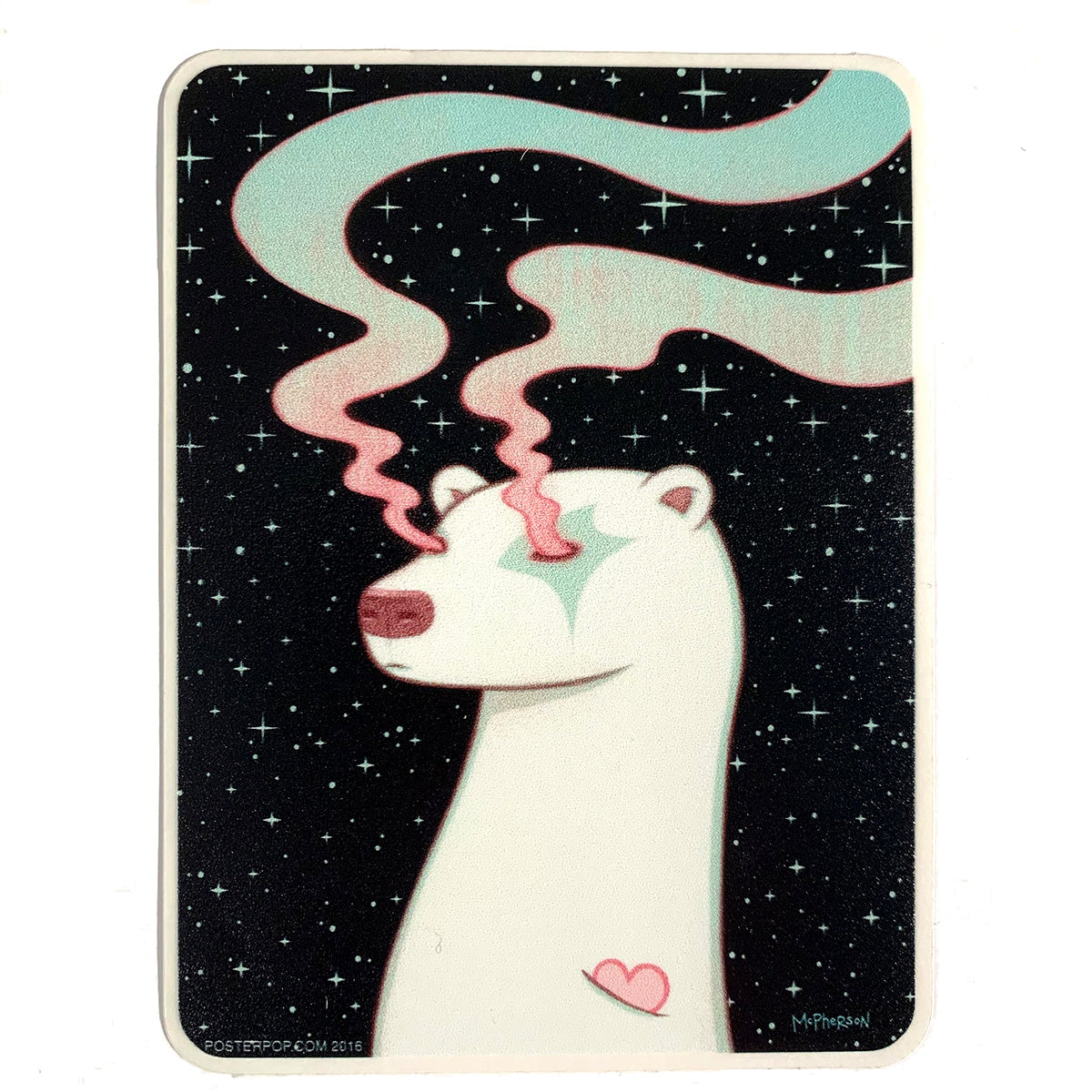 Arora Sticker Borealis Aurora Sticker - The Cotton Candy Machine