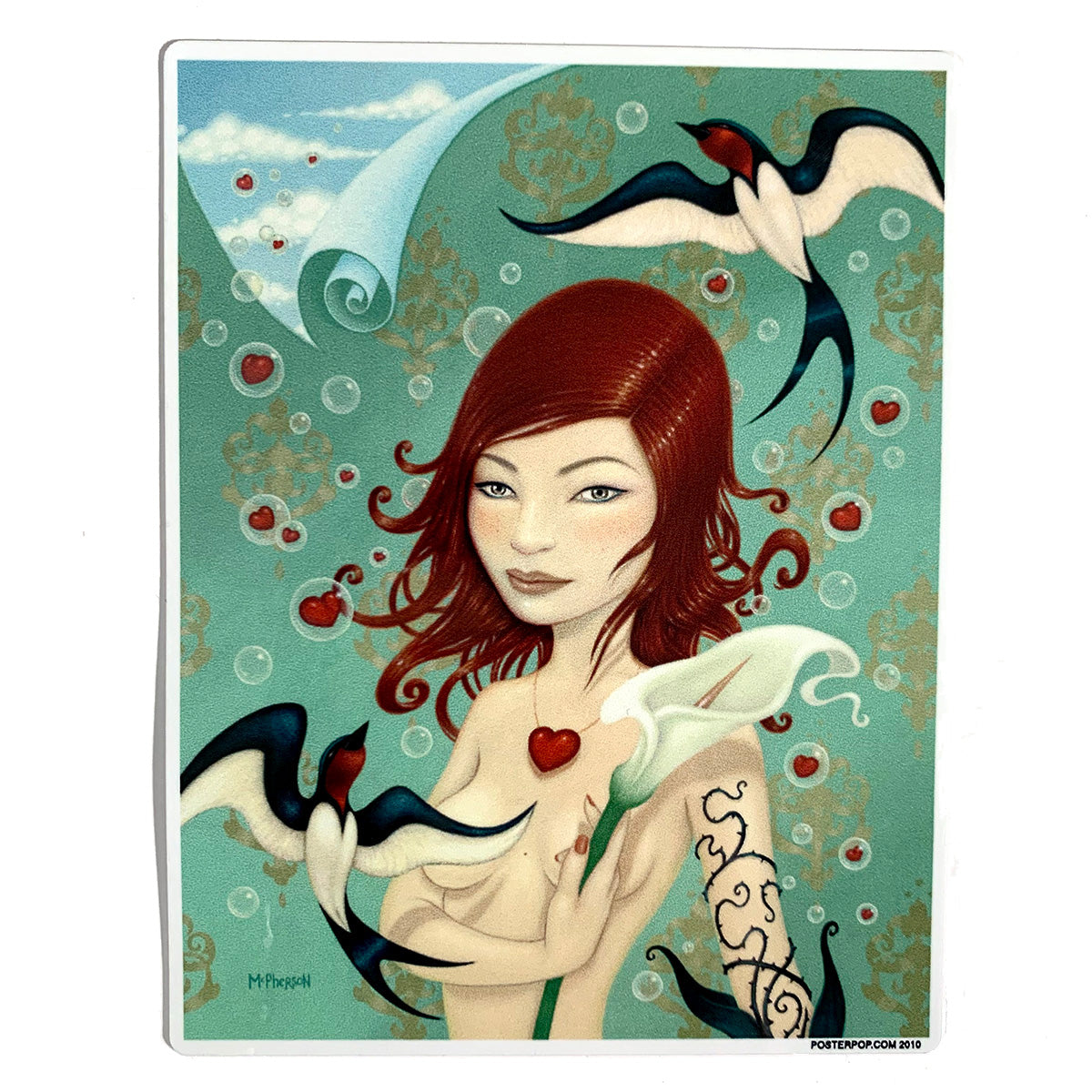 Cómo se van volando tan fácilmente Pegatina