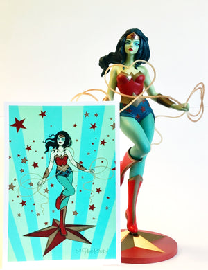 Wonder Woman Art Figure (Color)