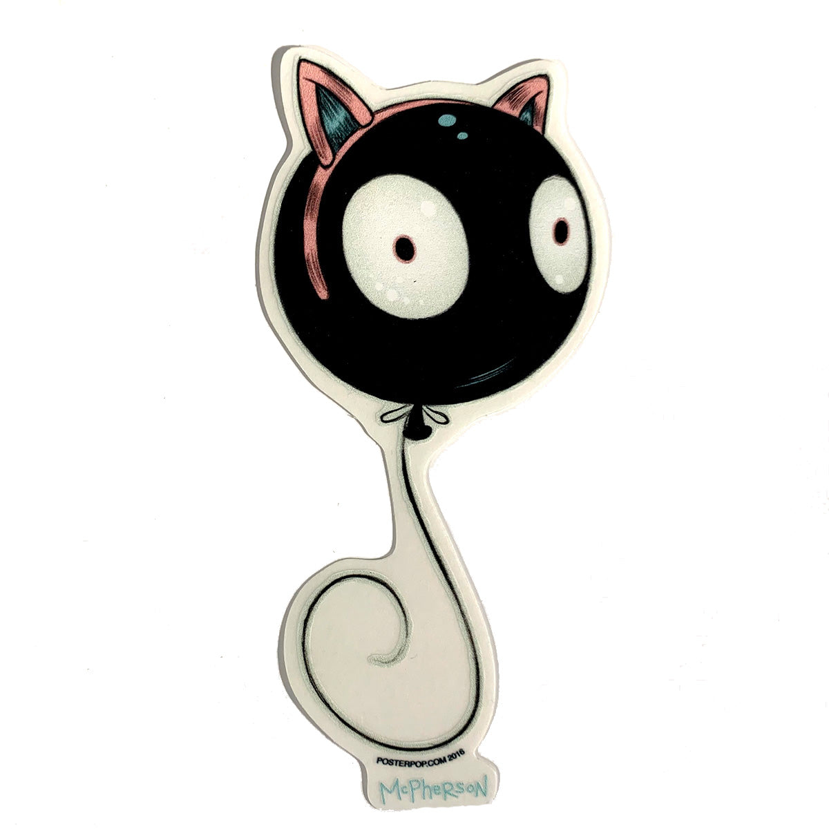 Kitty Wiggle Sticker