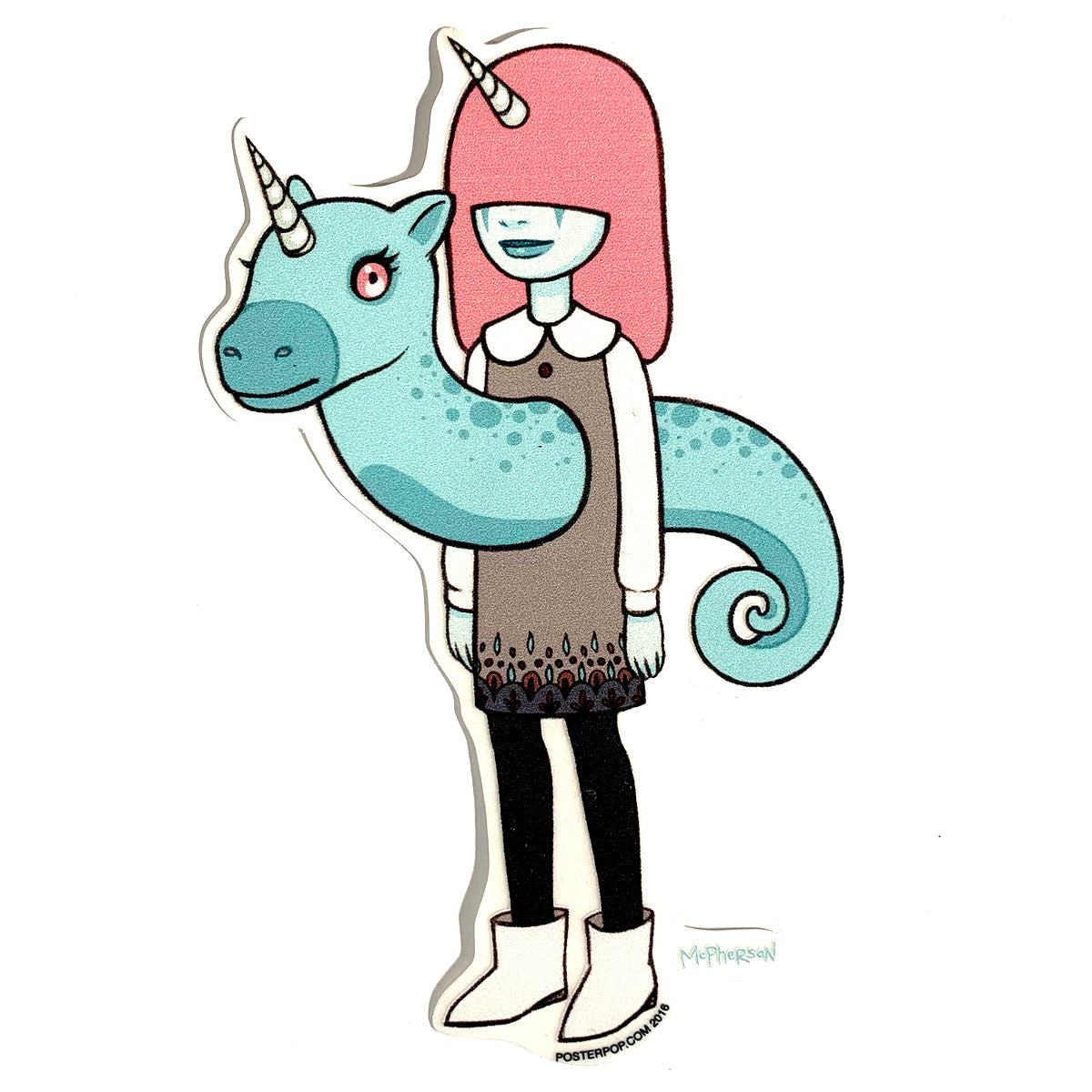 Stella + Flux Sticker