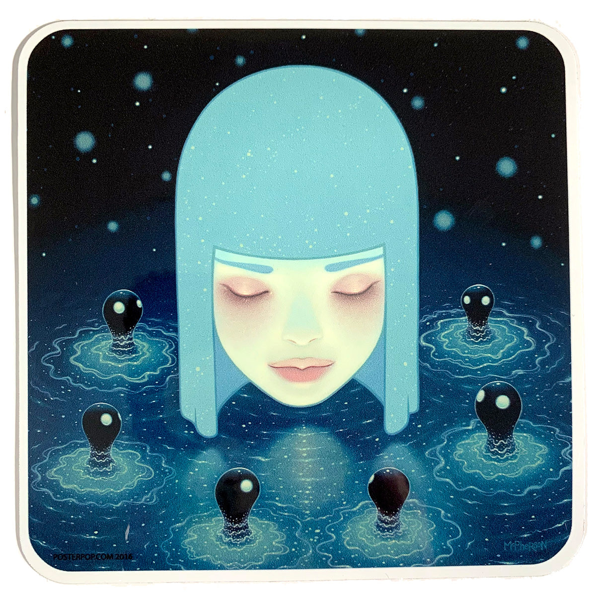 Umibozu Lake Sticker