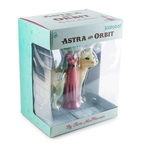 Conjunto de figuras artísticas de Astra y Orbita