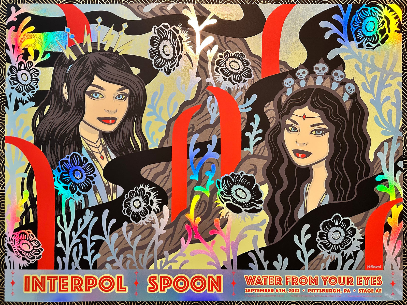 Interpol + Spoon Rainbow Foil